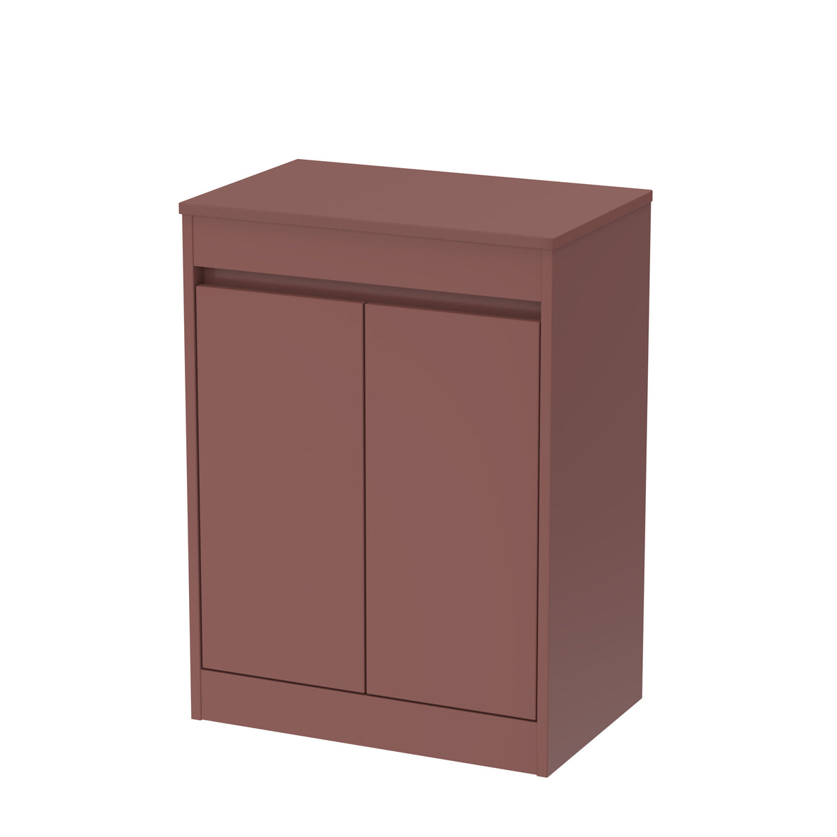 Nuie Havana 600mm 2 Door Floor Standing Vanity Unit With Co-ordinating Worktop