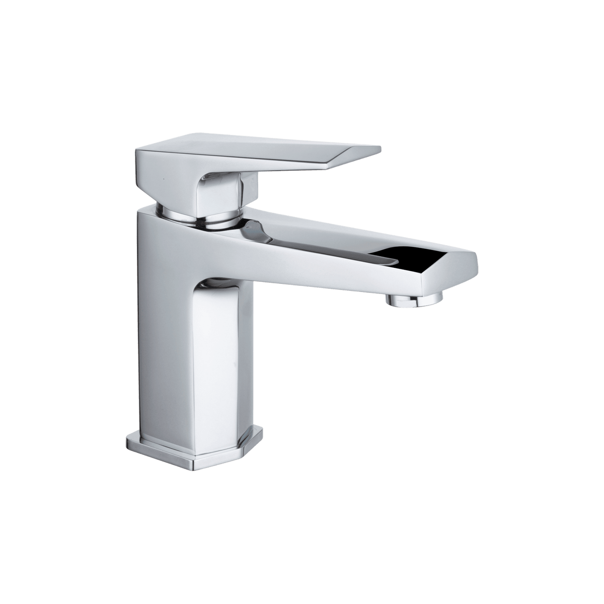nuie Hardy Chrome Mono Basin Mixer With Push Button Waste