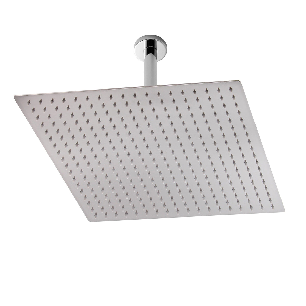Hudson Reed 400mm Square Ceiling Mounted Shower Head & Arm