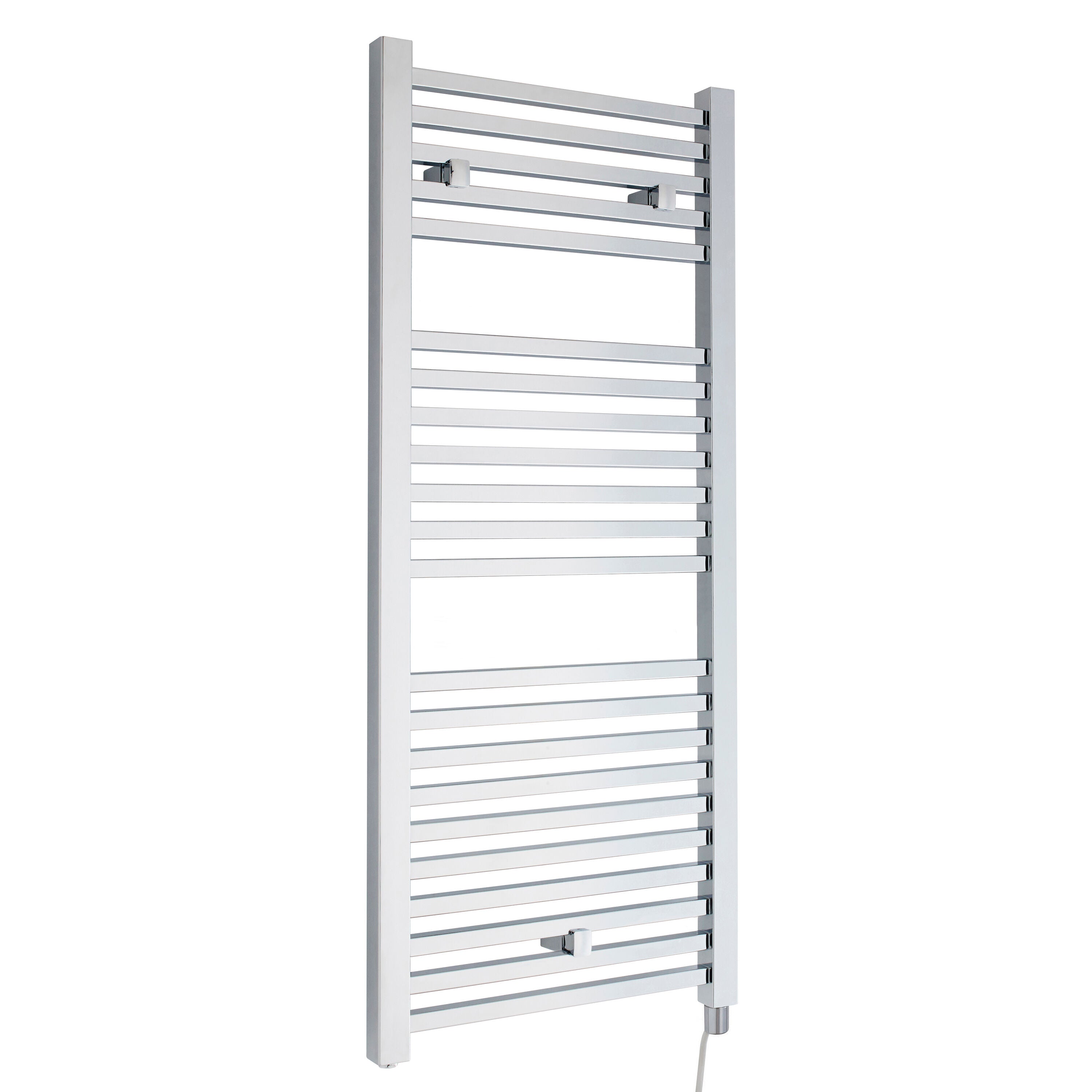 Eton Chrome 1100mm x 500mm Vertical Electric Heated Towel Rail