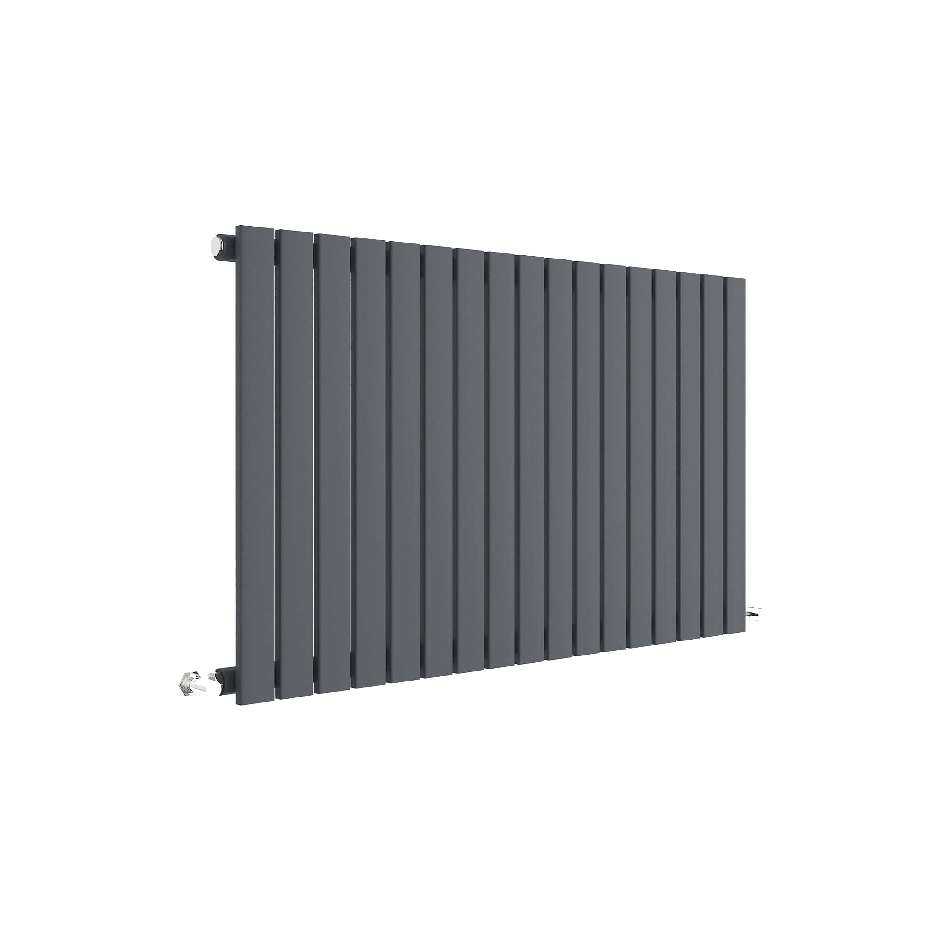 Sloane Anthracite 992mm x 600mm Horizontal Single Panel Radiator