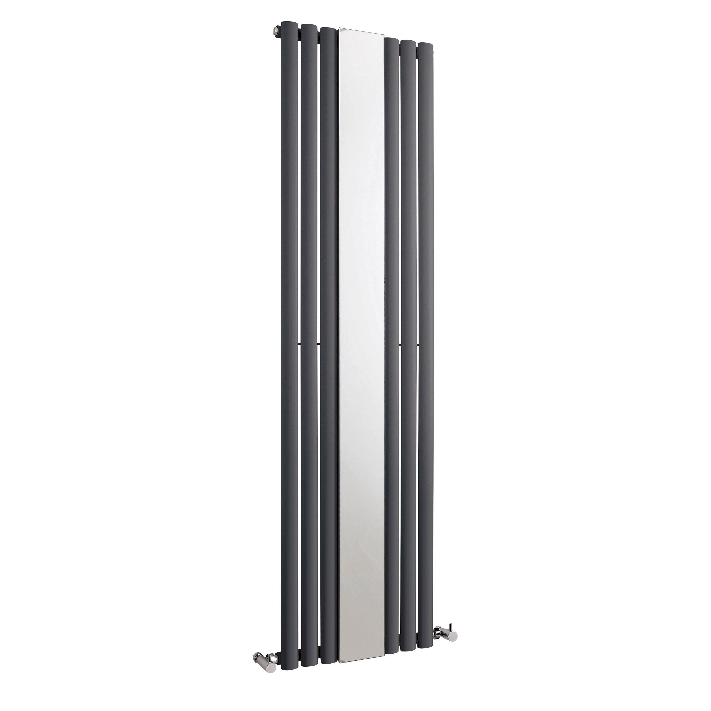 Revive Anthracite 1800mm x 499mm Vertical Single Panel Radiator