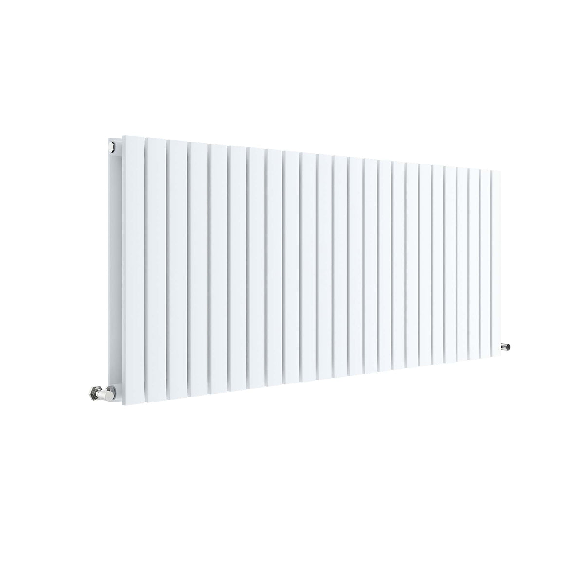 Nuie Sloane 1398 x 600mm Horizontal Double Panel Radiator