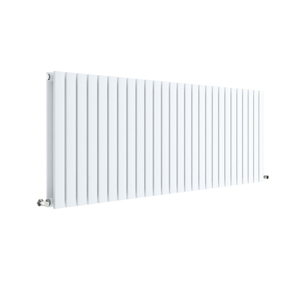 Nuie Sloane 1572 x 600mm Horizontal Double Panel Radiator
