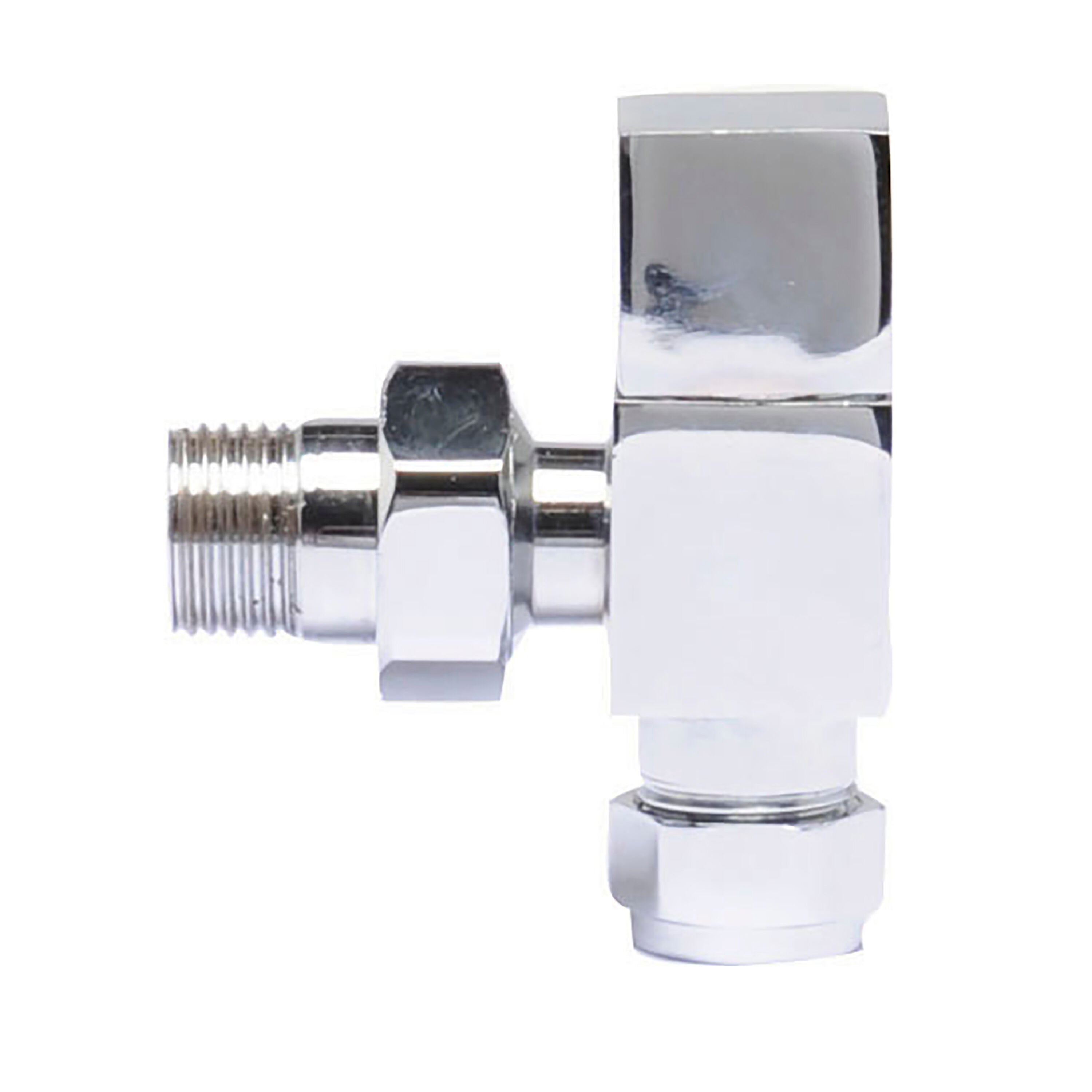 Chrome Angled Radiator Valve Pack (Pairs)