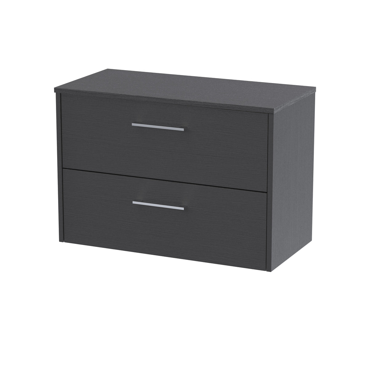 Hudson Reed Juno 800mm 2 Drawer Wall Hung Vanity Unit With Co-ordinating Worktop