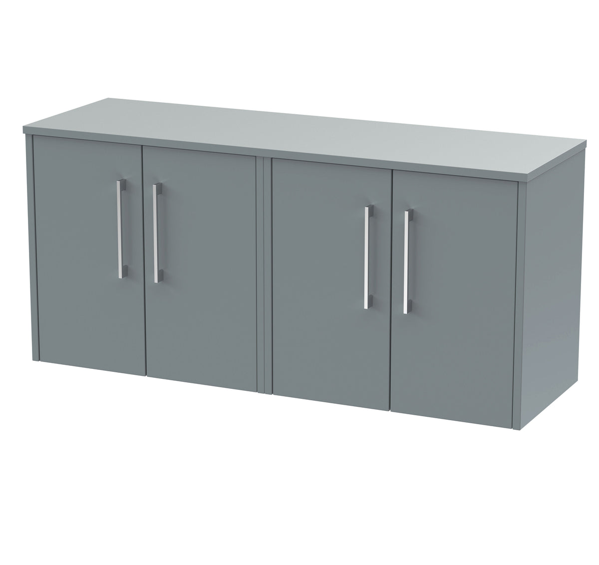 Hudson Reed Juno 1205mm 2 Door Wall Hung Vanity Unit With Co-ordinating Worktop