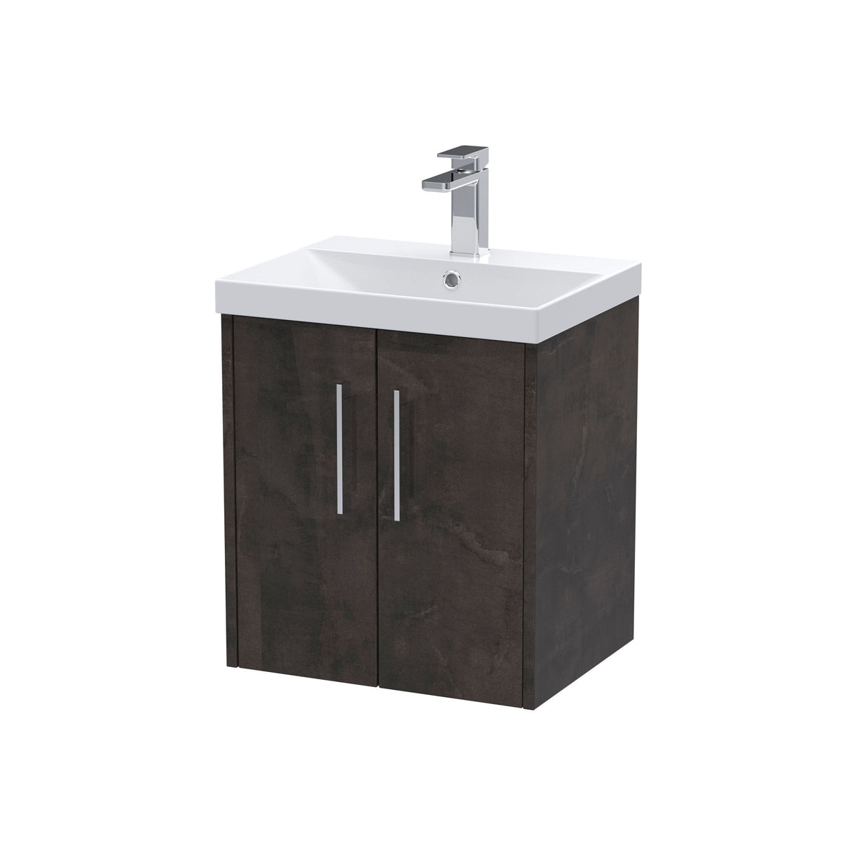 Hudson Reed Juno 500mm 2 Door Wall Hung Vanity Unit With Thin Edge Basin