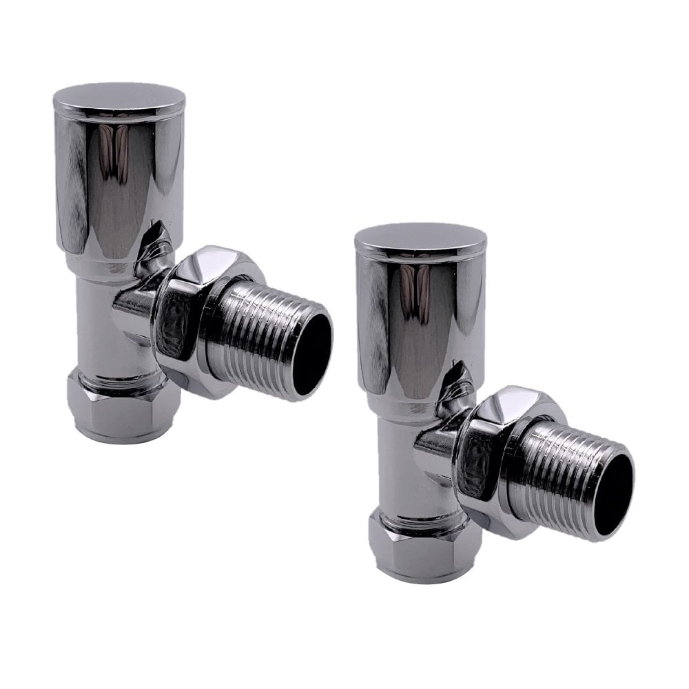 Radiator Valve Angled 15mm (Pair) - KART-ANG