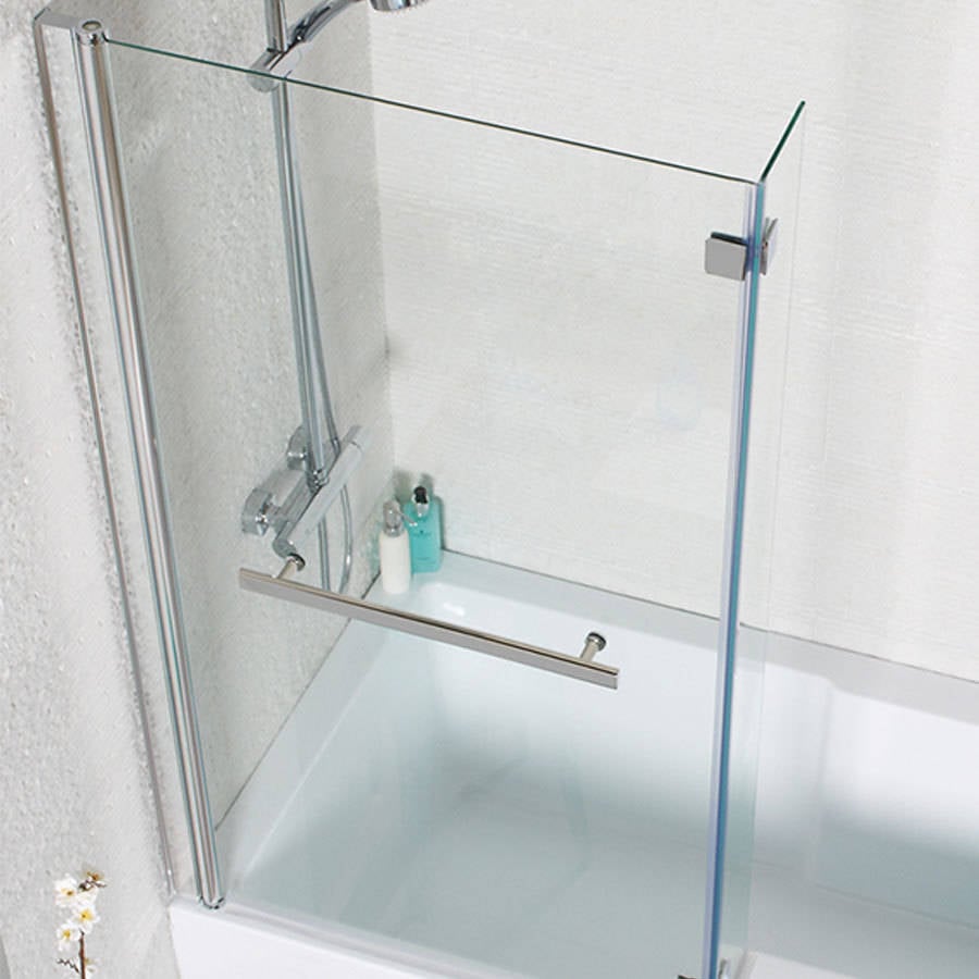 Koncept L Shaped Tetris Shower Bath Screen - KONLS