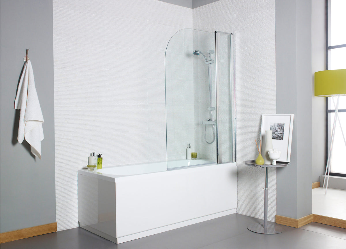 Koncept Straight Screen with Panel 6mm - KONSS1 - KONSS1 2