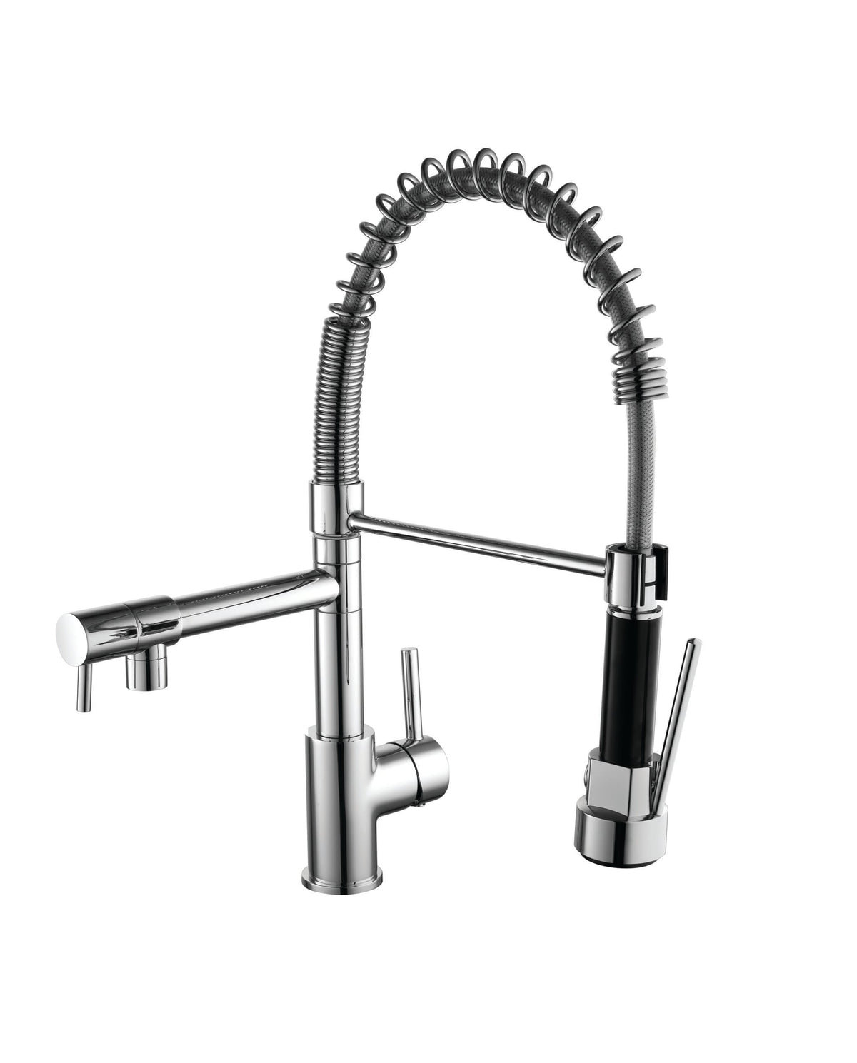 DUAL SPOUT KITCHEN MIXER TAP W/PULL OUT - KST002