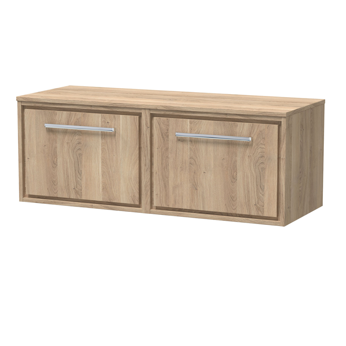 Hudson Reed Lille 605mm 1 Drawer Wall Hung Vanity Unit With Co-ordinating Worktop
