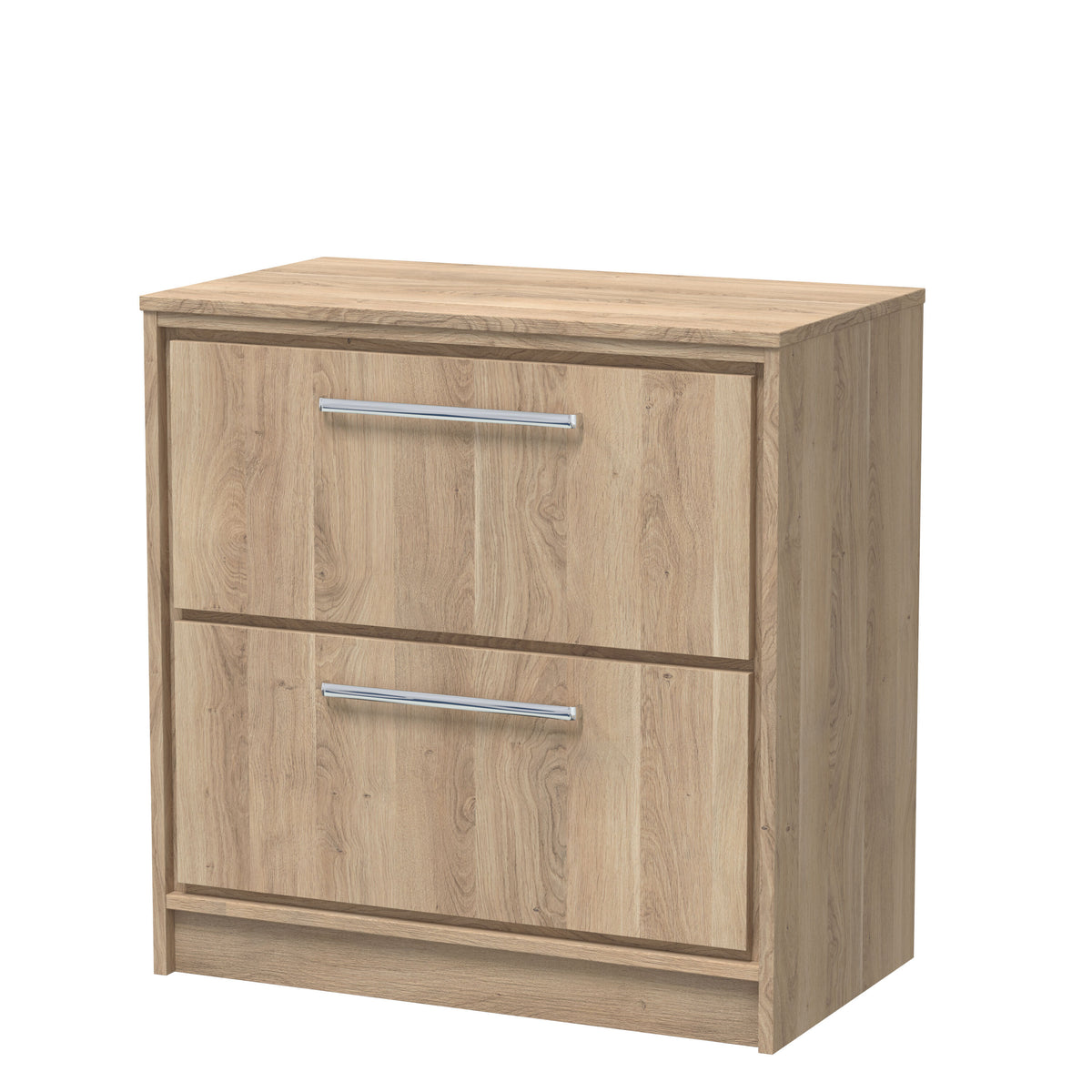 Hudson Reed Lille 800mm 2 Drawer Floor Standing Vanity Unit With Co-ordinating Worktop