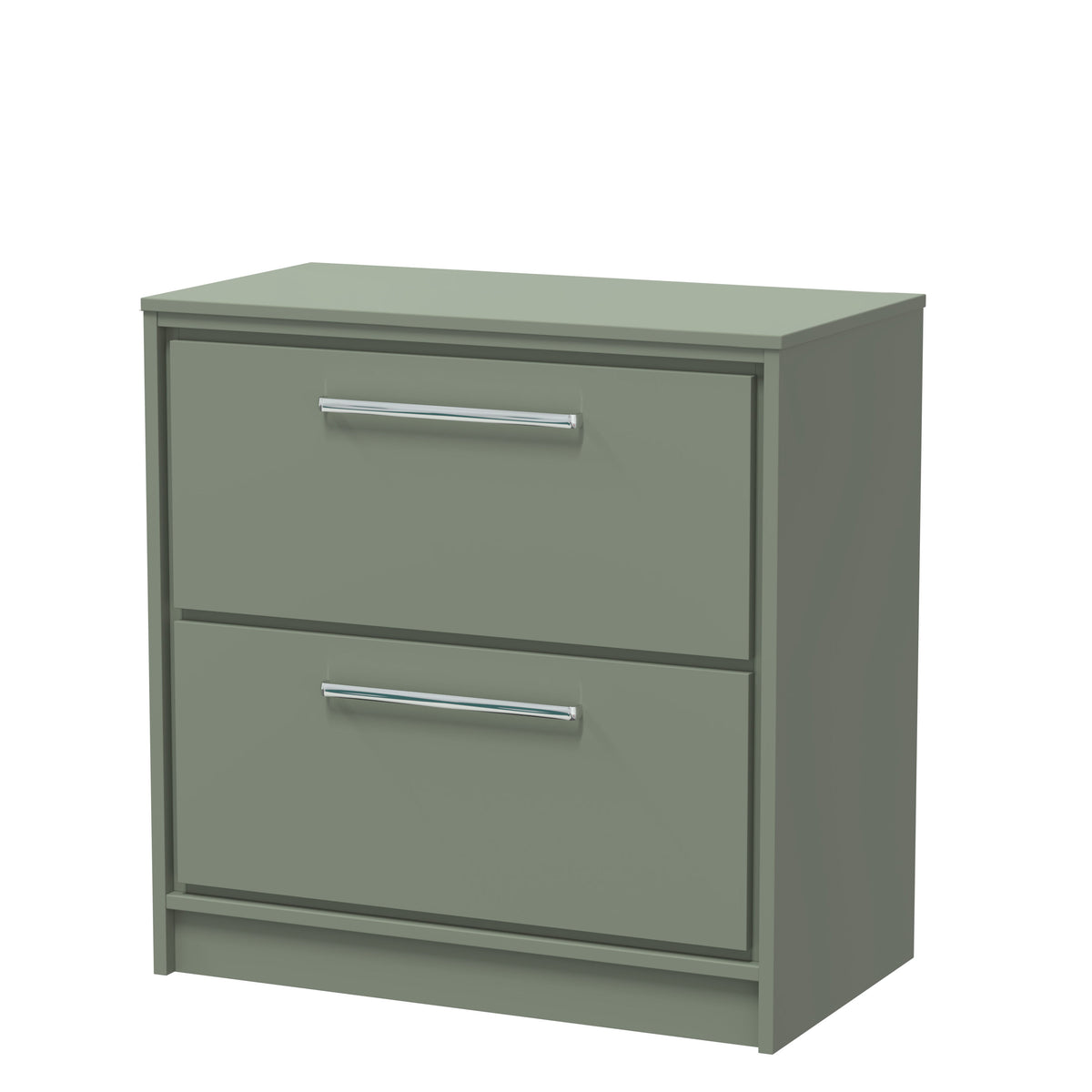 Hudson Reed Lille 800mm 2 Drawer Floor Standing Vanity Unit With Co-ordinating Worktop
