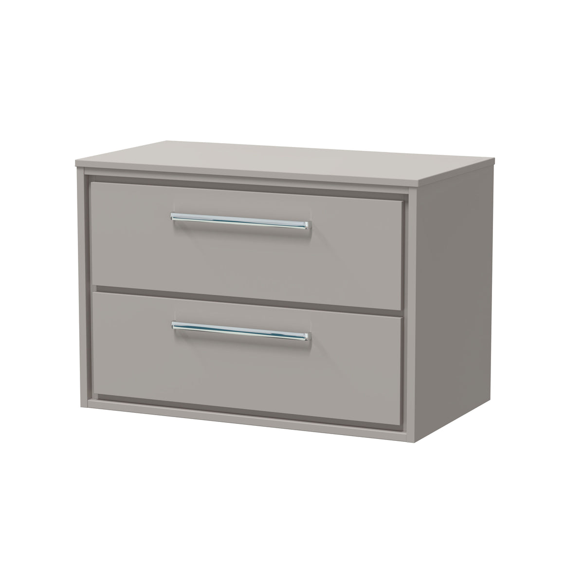 Hudson Reed Lille 800mm 2 Drawer Wall Hung Vanity Unit With Co-ordinating Worktop