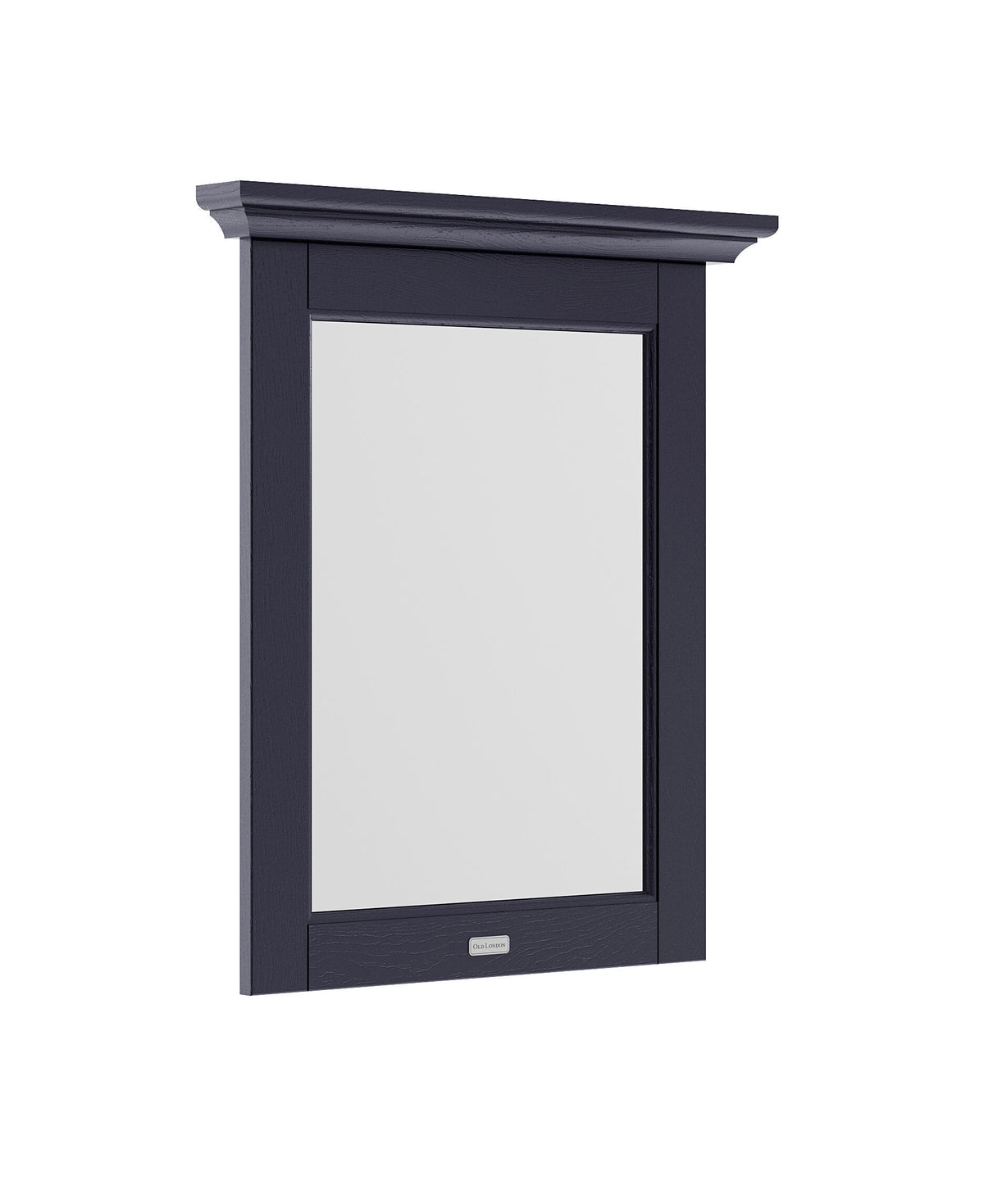 Old London 600 x 694mm Woodgrain Rectangular Bathroom Mirror