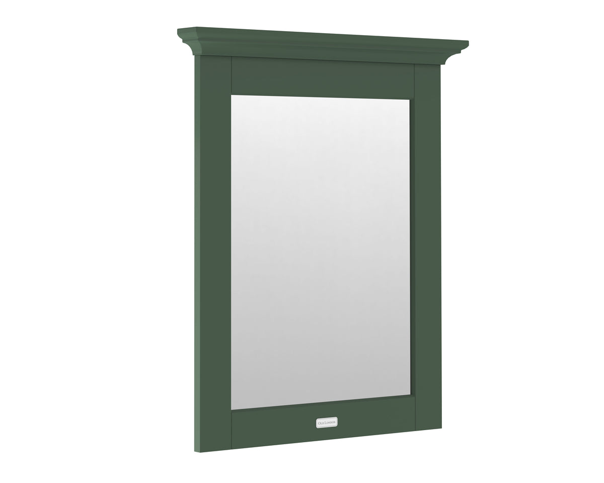Old London 600 x 694mm Woodgrain Rectangular Bathroom Mirror