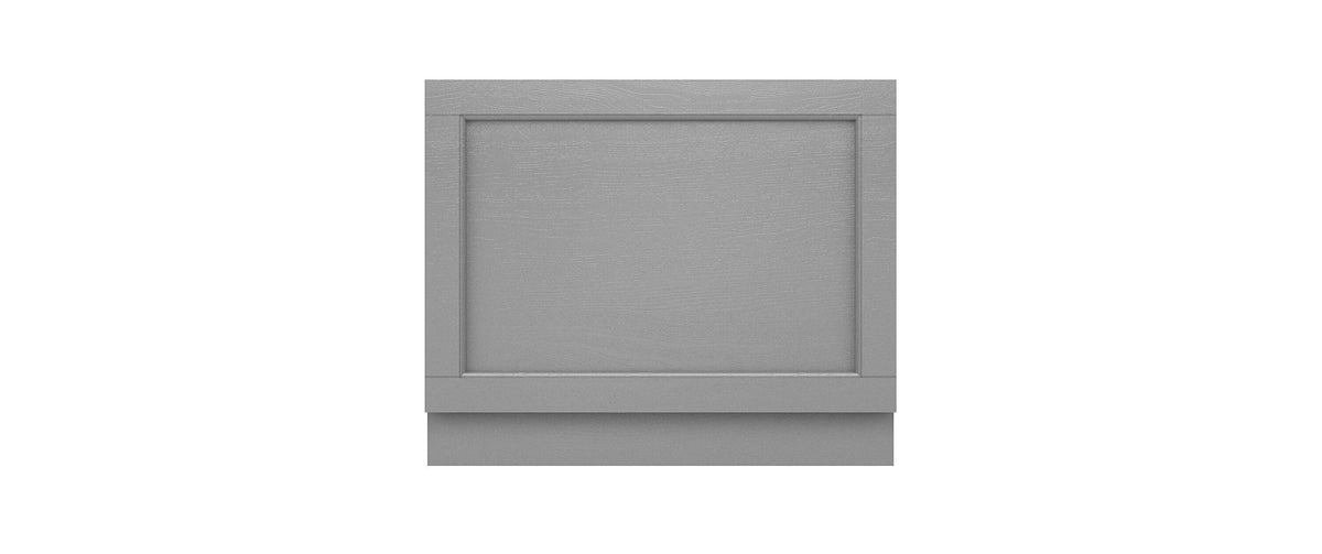 Old London 700mm MDF Vinyl Straight End Bath Panel