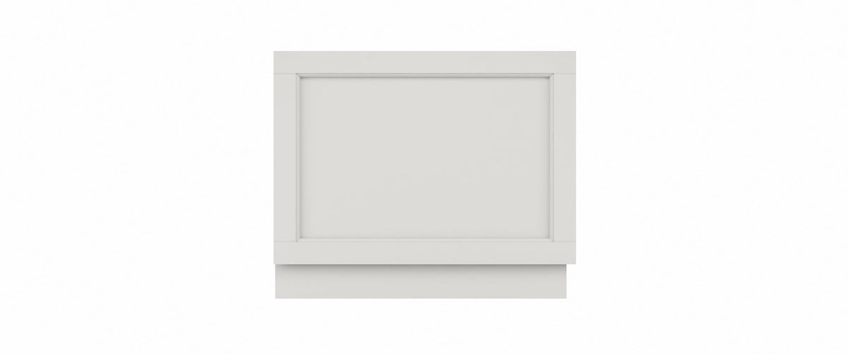 Old London 700mm MDF Vinyl Straight End Bath Panel