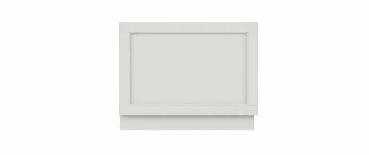 Old London 750mm MDF Vinyl Straight End Bath Panel