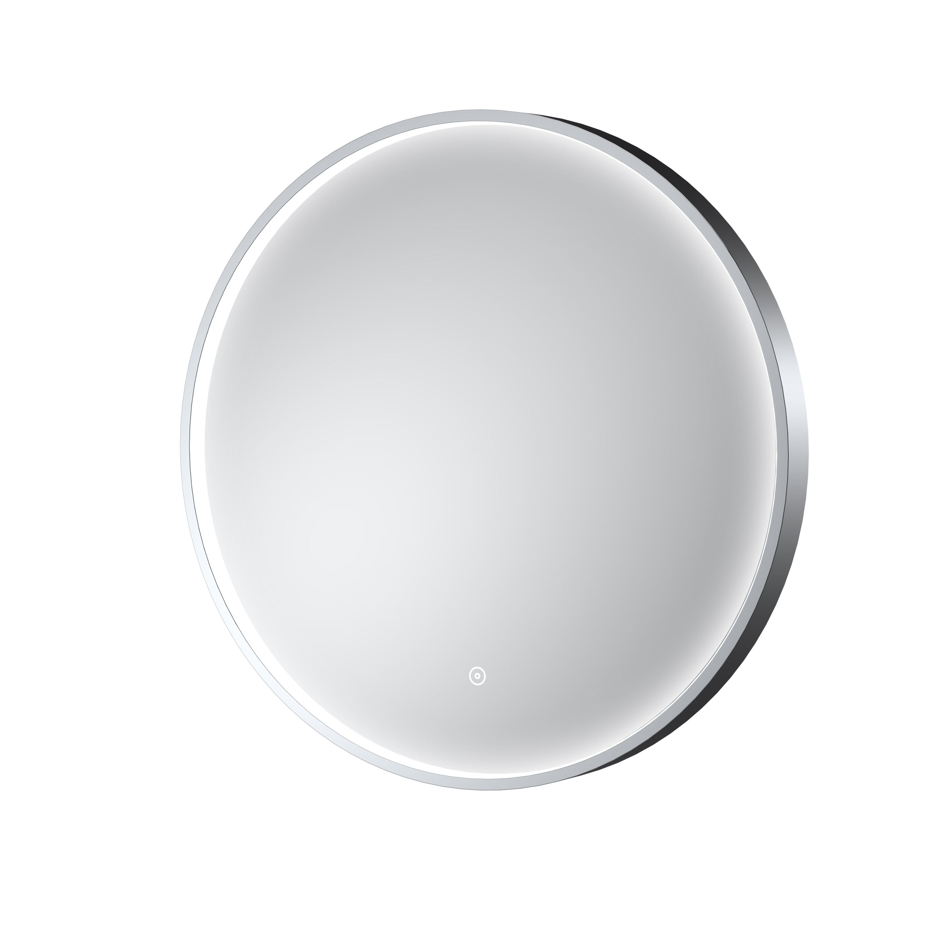 Mensa 600 x 600mm Polished Chrome Inset Frame LED Mirror