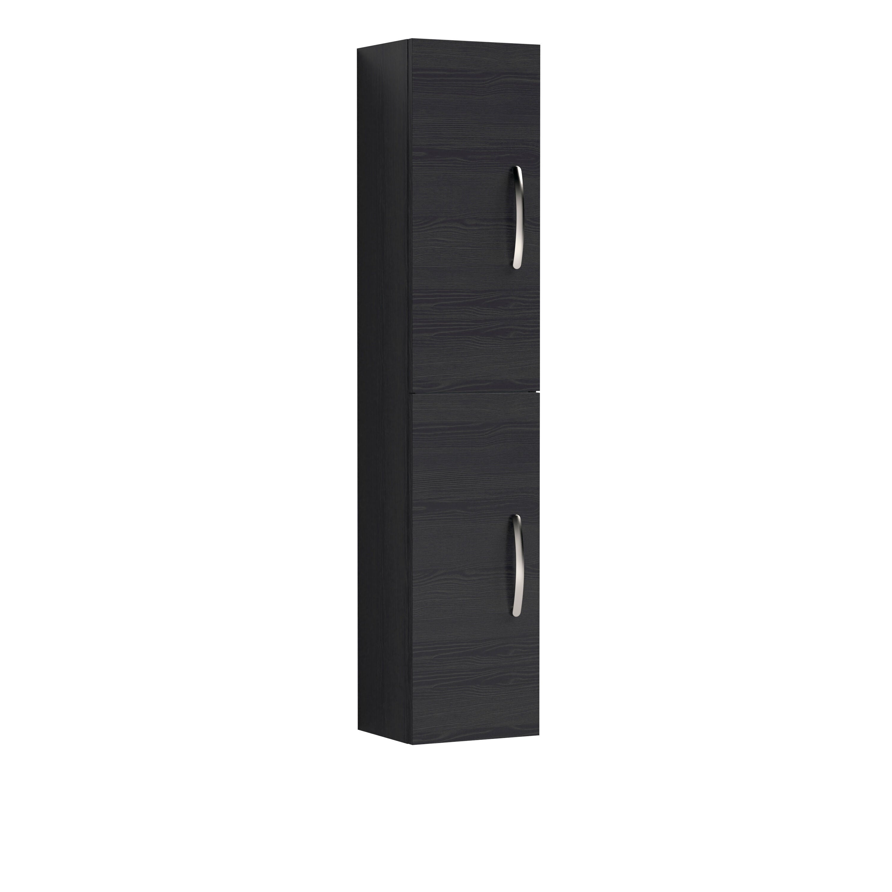 nuie Athena 300mm Charcoal Black Wall Hung Tall Cabinet