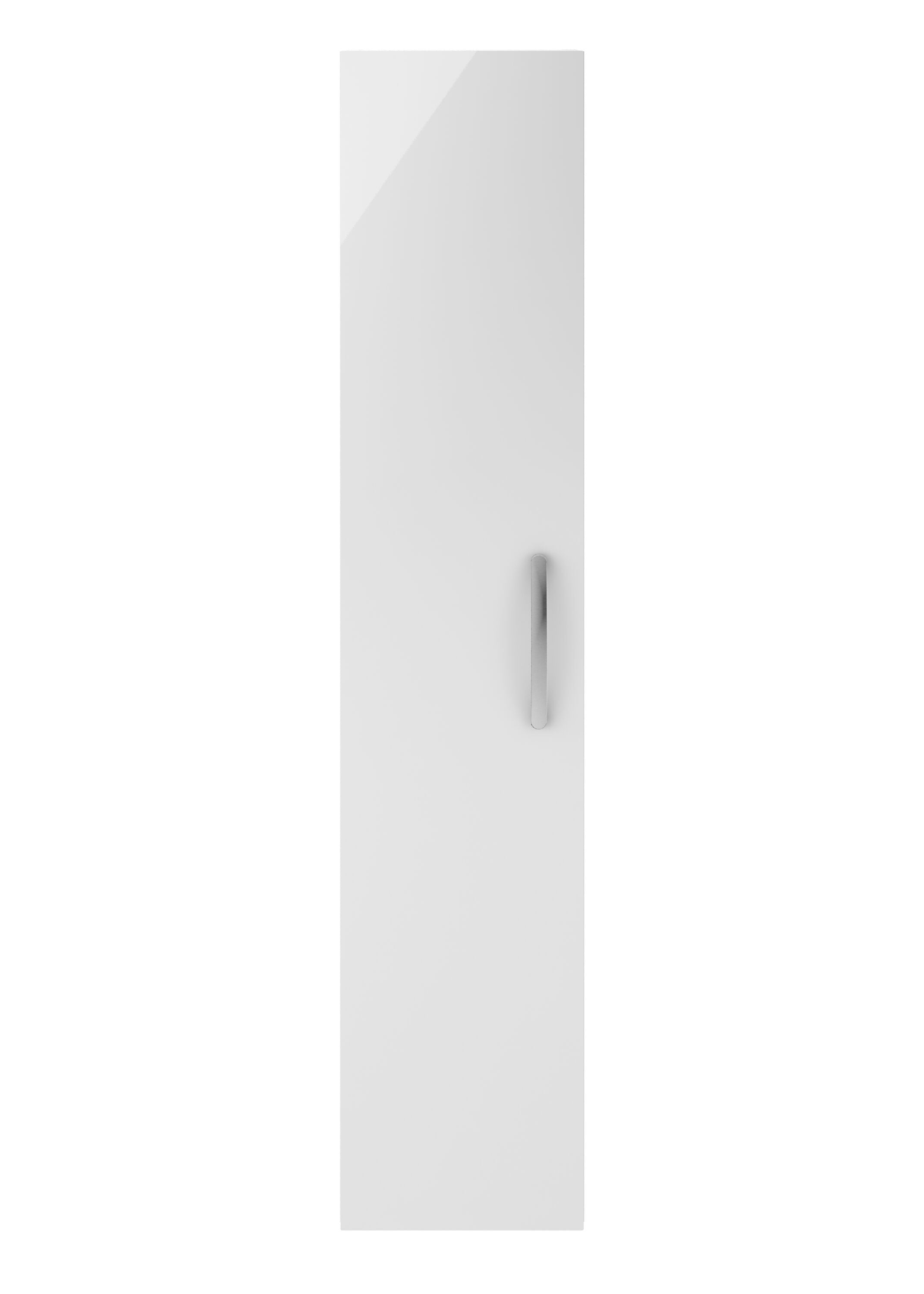 nuie Athena 300mm Gloss White Wall Hung Tall Cabinet