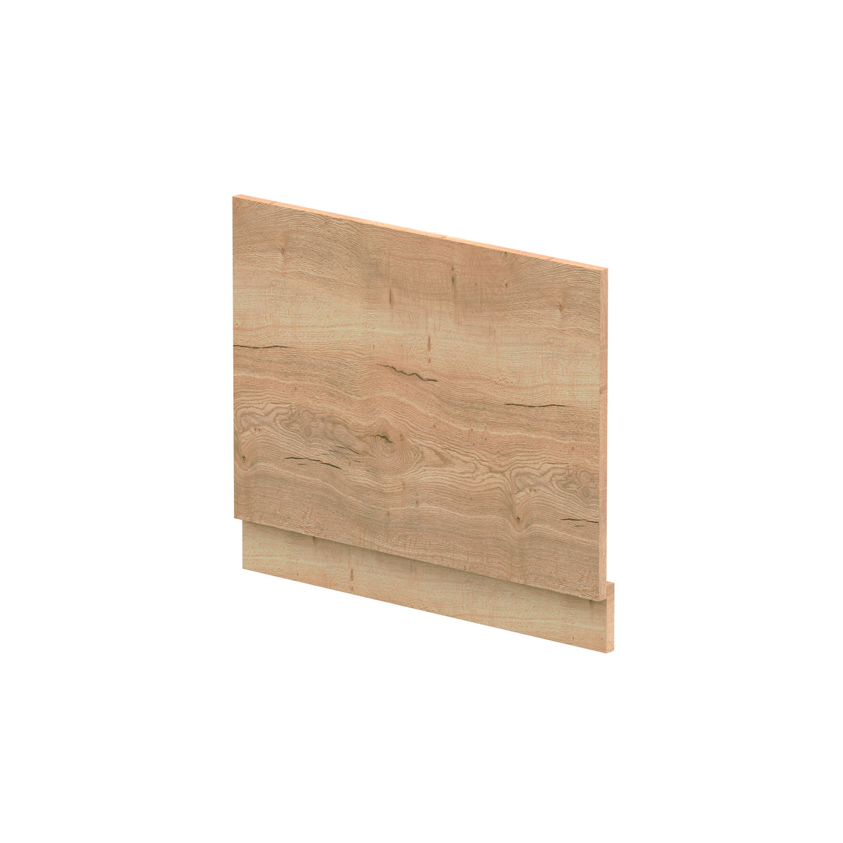 Hudson Reed 700mm MFC Woodgrain End Bath Panel With Plinth