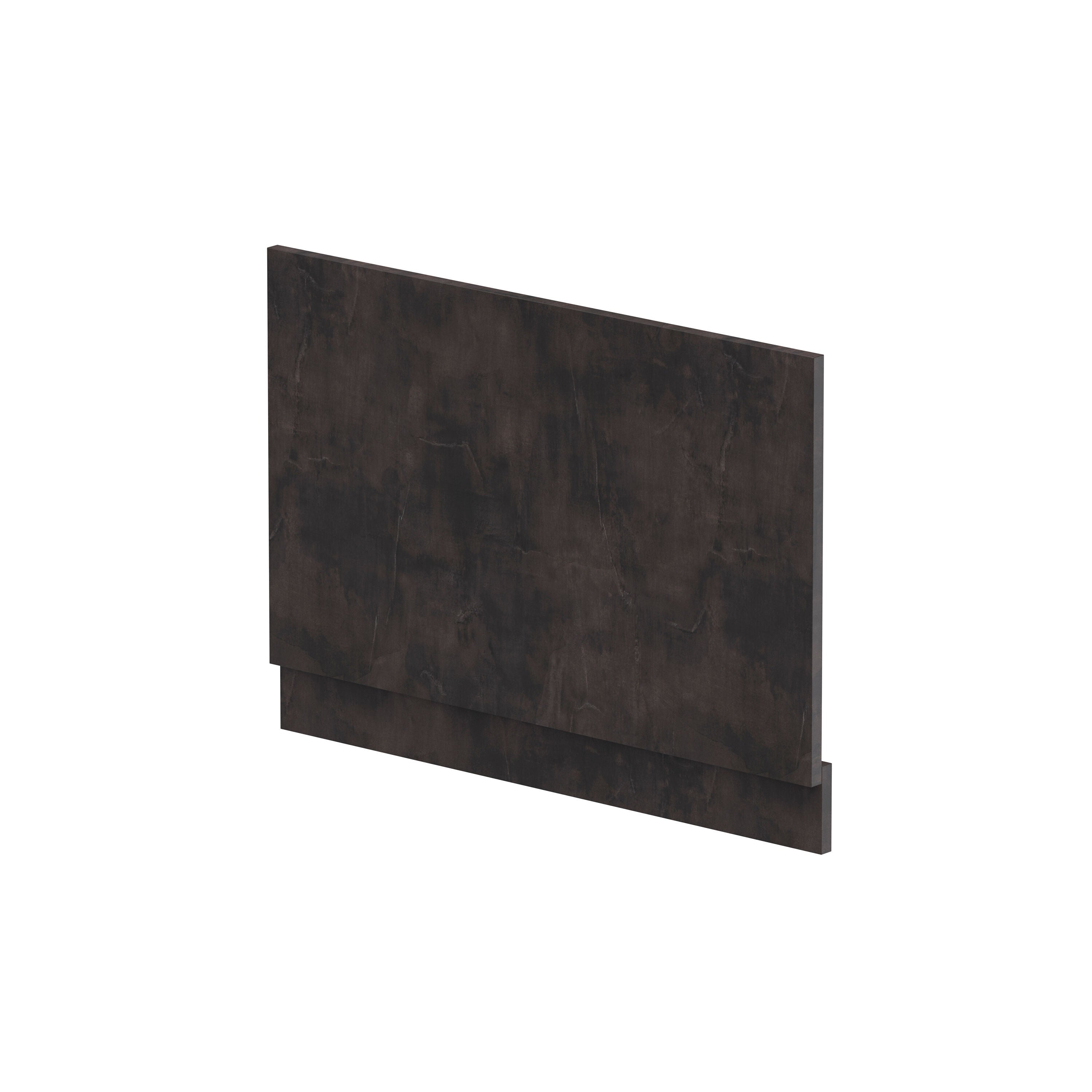 Havana 800mm Metallic Slate MFC Shower Bath Panel With Plinth