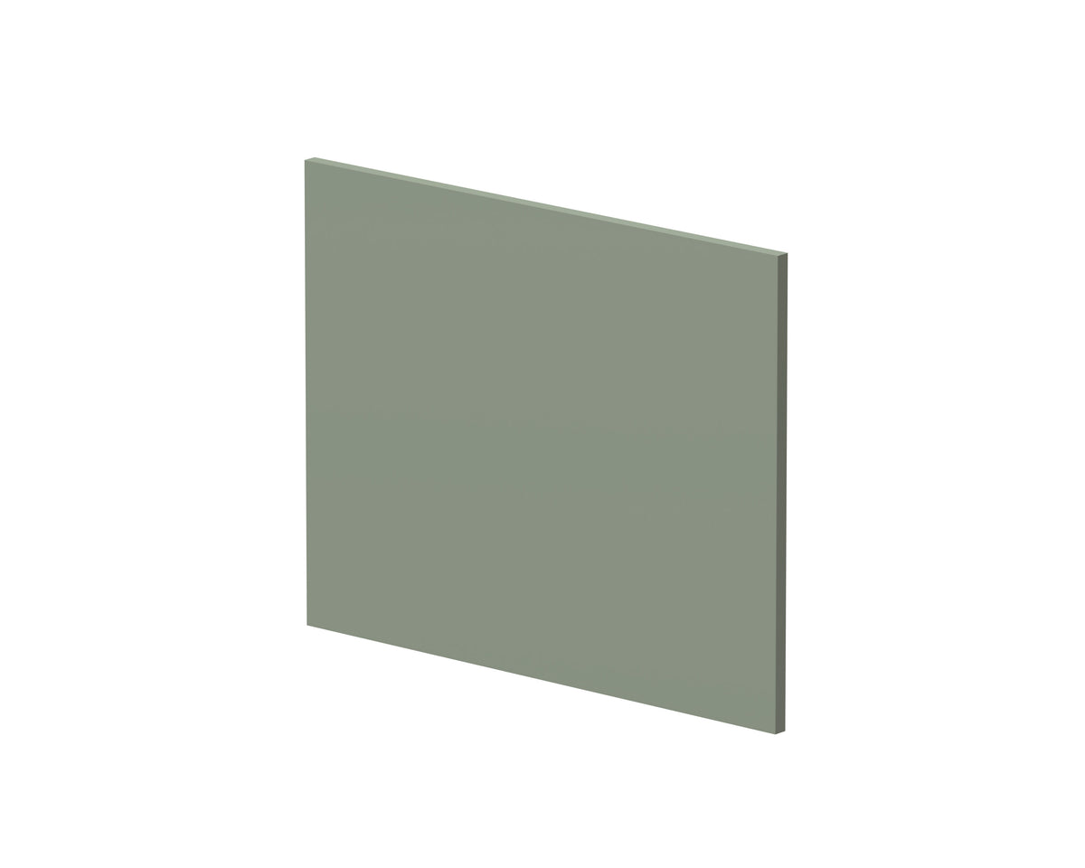 Hudson Reed 680x18mm Square Green MFC Matt Shower Bath End Panel
