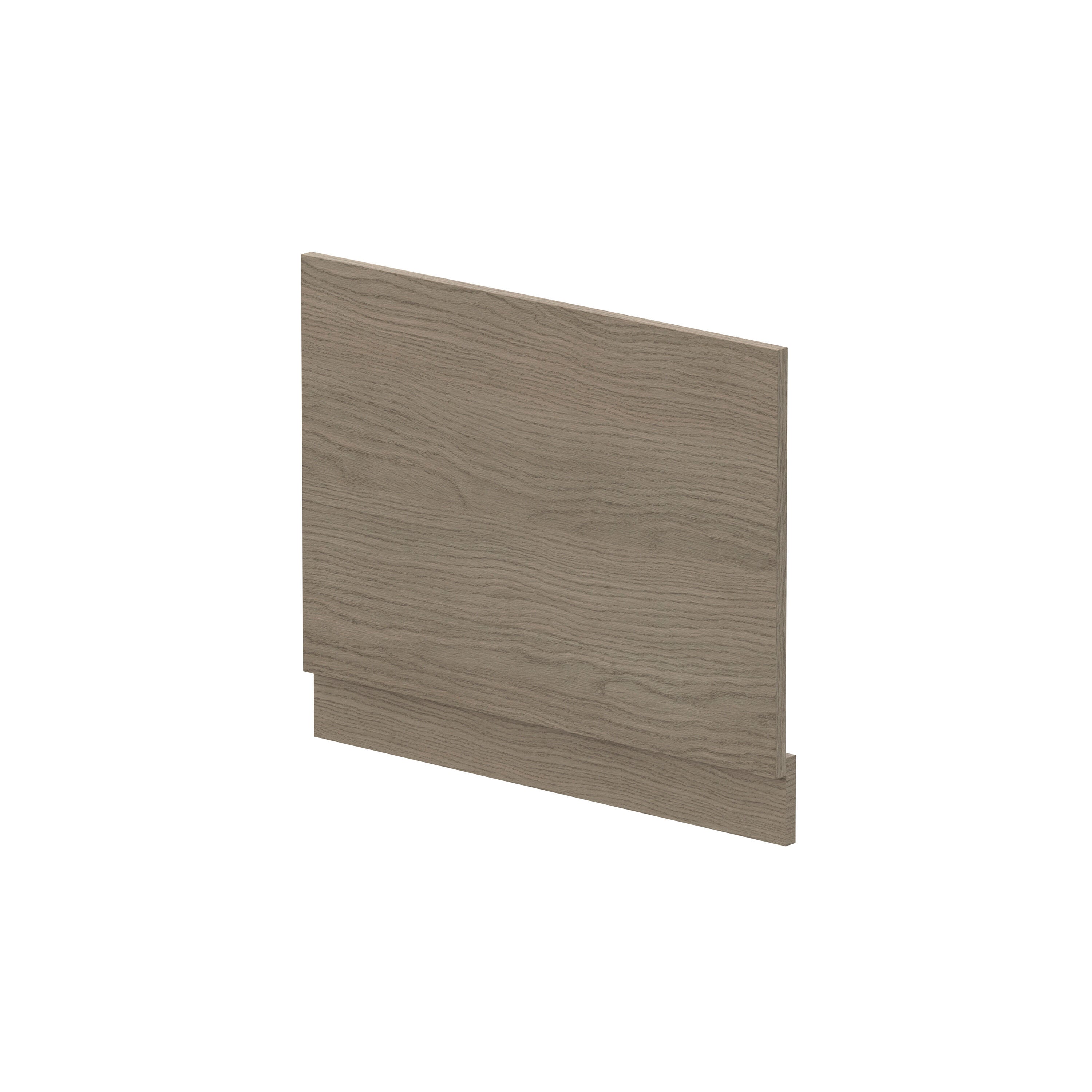 700mm Solace Oak MFC Woodgrain End Bath Panel With Plinth
