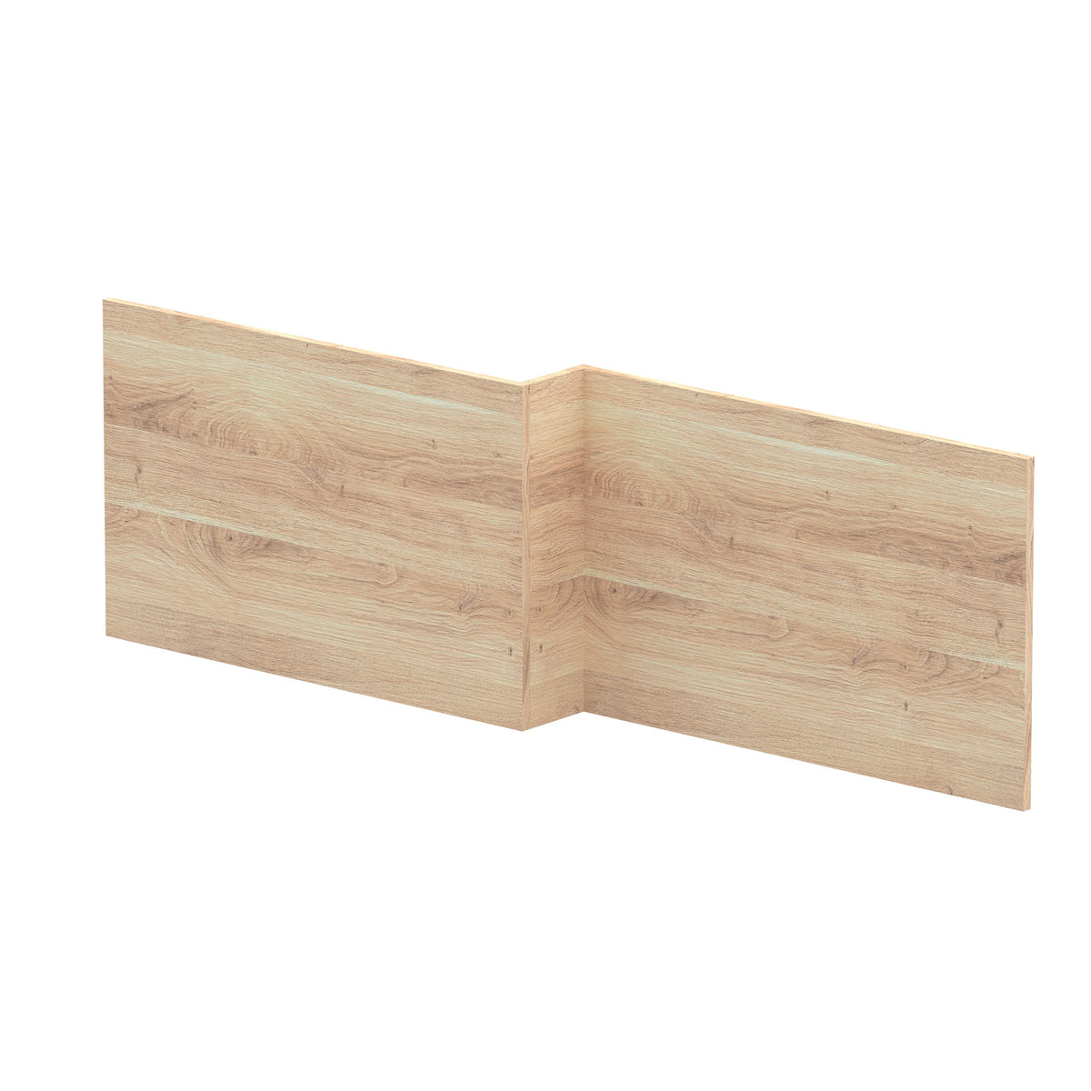 Hudson Reed 1700mm Square MFC Woodgrain Shower Bath Front Panel