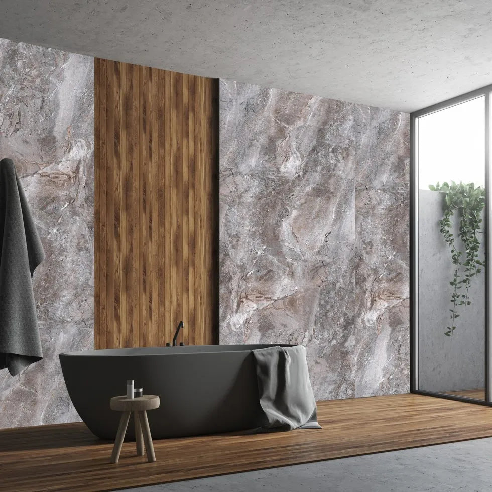 Modura Moccachino Marble Matt PVC Bathroom Panel 1000 x 2400 x 10mm
