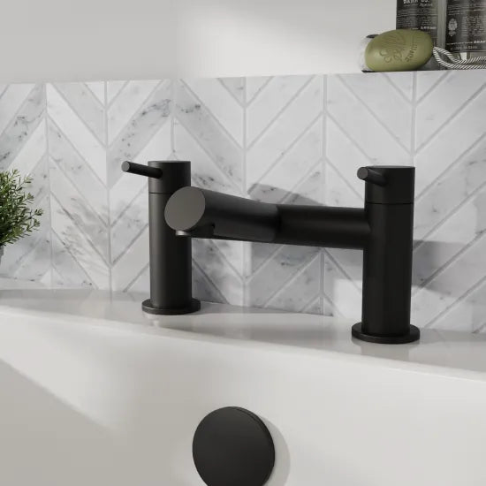 Traditional Matt Black Bathroom Package