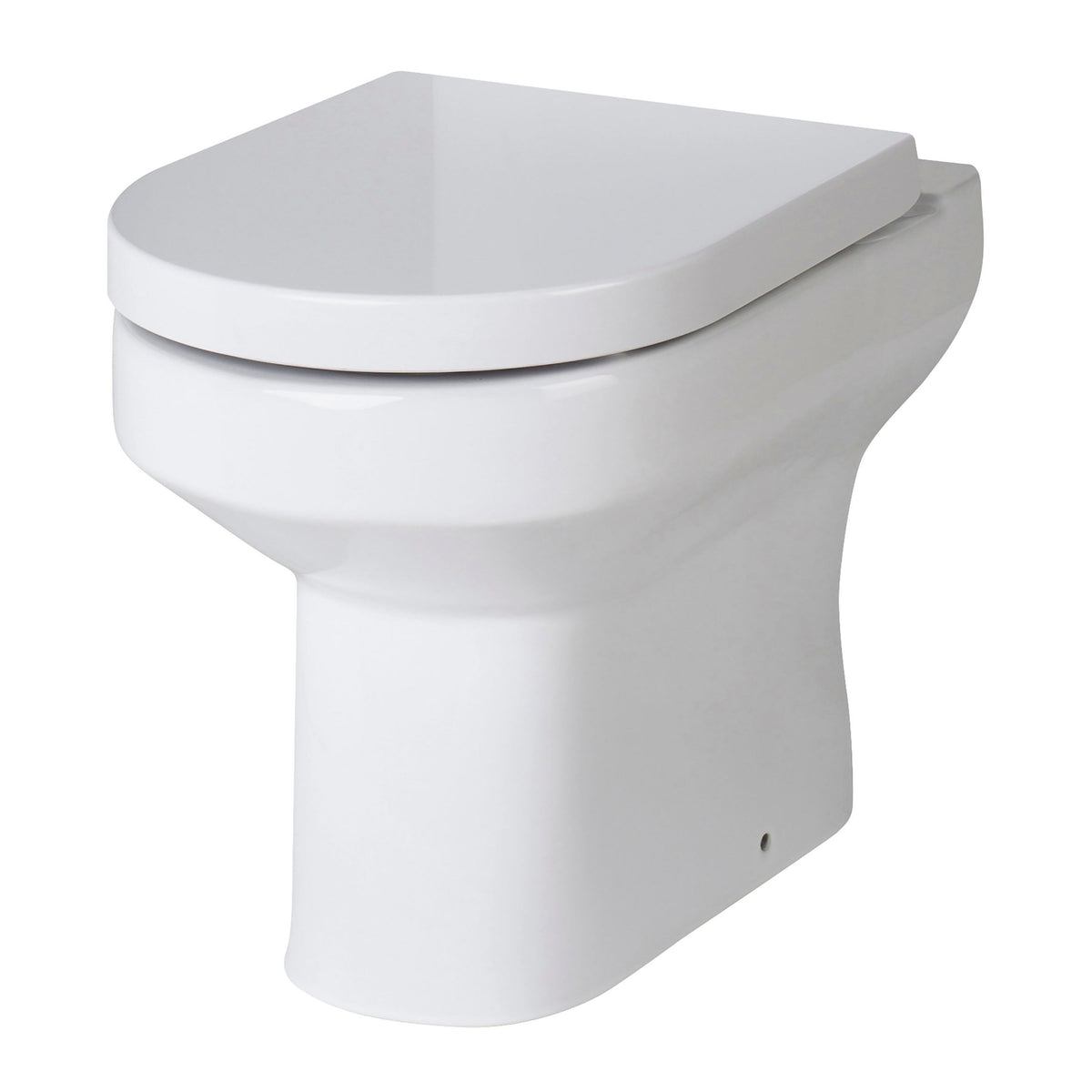 Harmony Round Back to Wall Toilet Pan