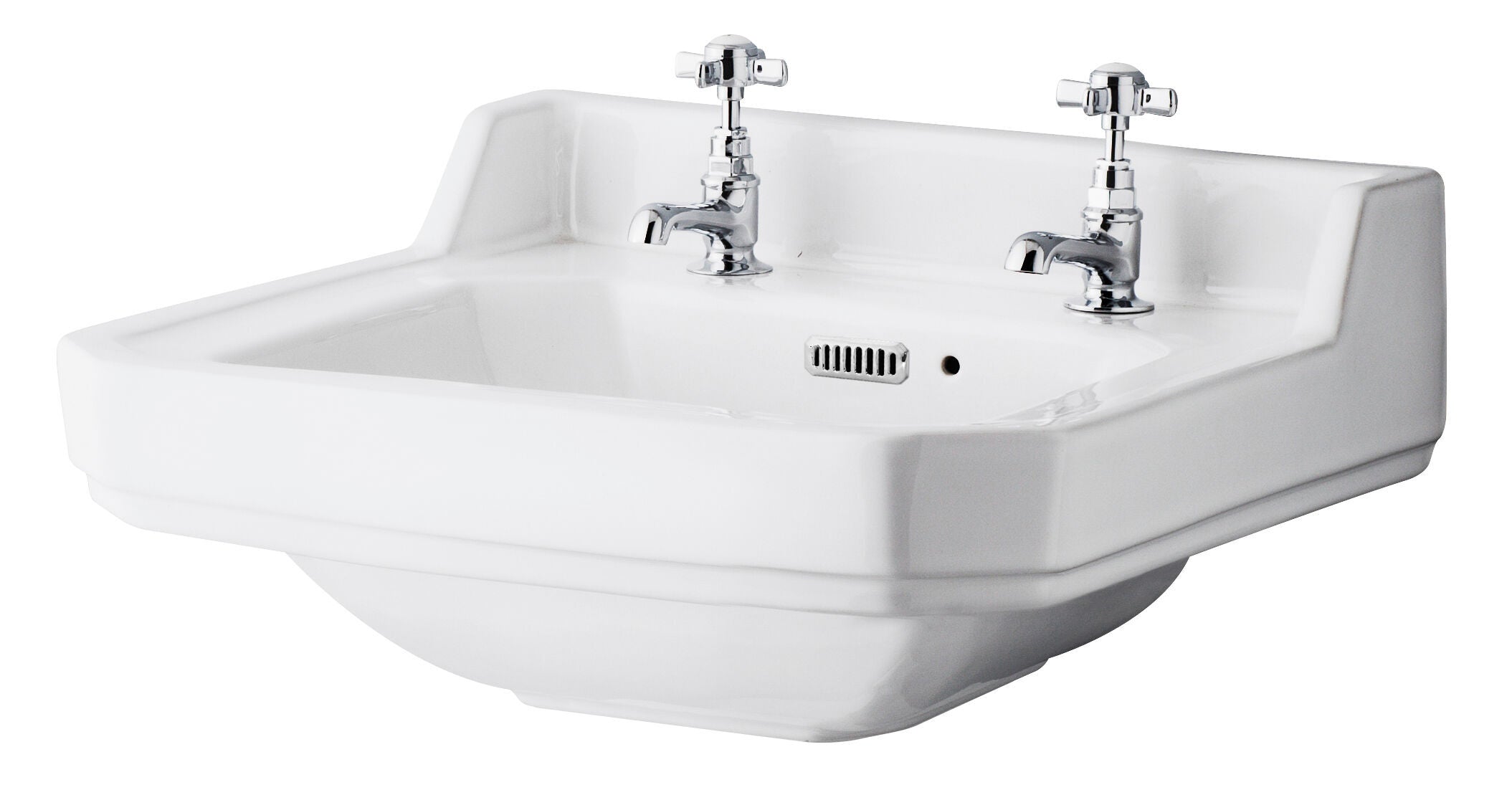 Old London Richmond 2 Tap Hole 560mm Ceramic Basin