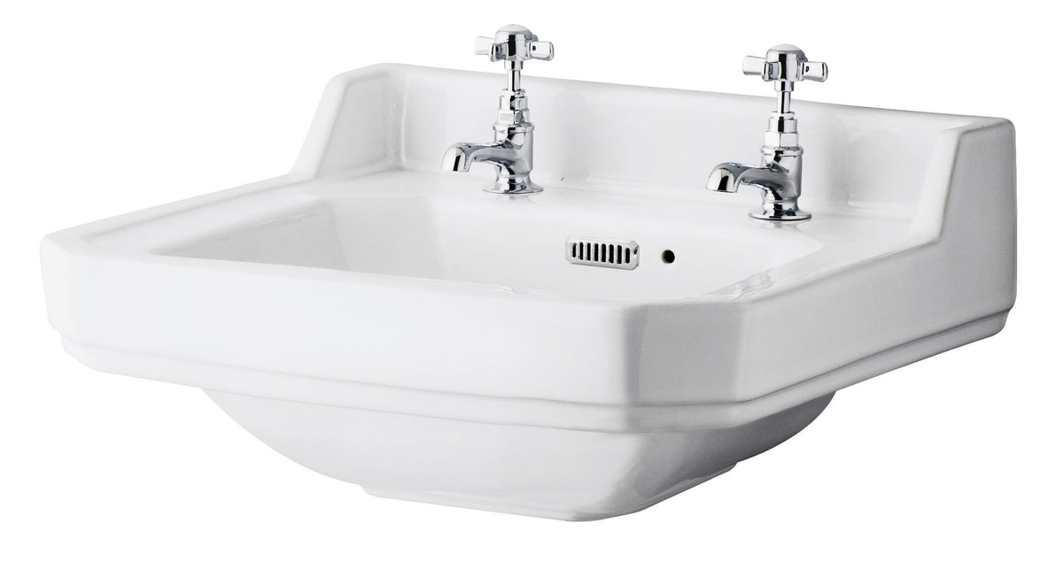 Old London Richmond 2 Tap Hole 500mm Ceramic Basin