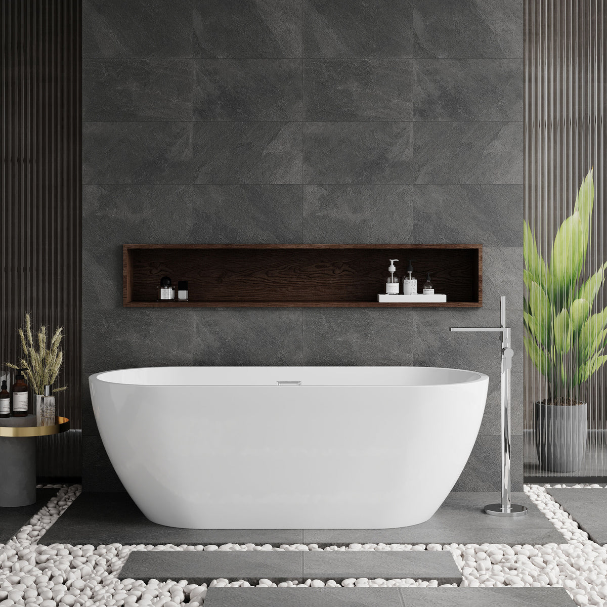 Pendulum 1700mm Freestanding Bath | Pure Trade Bathrooms