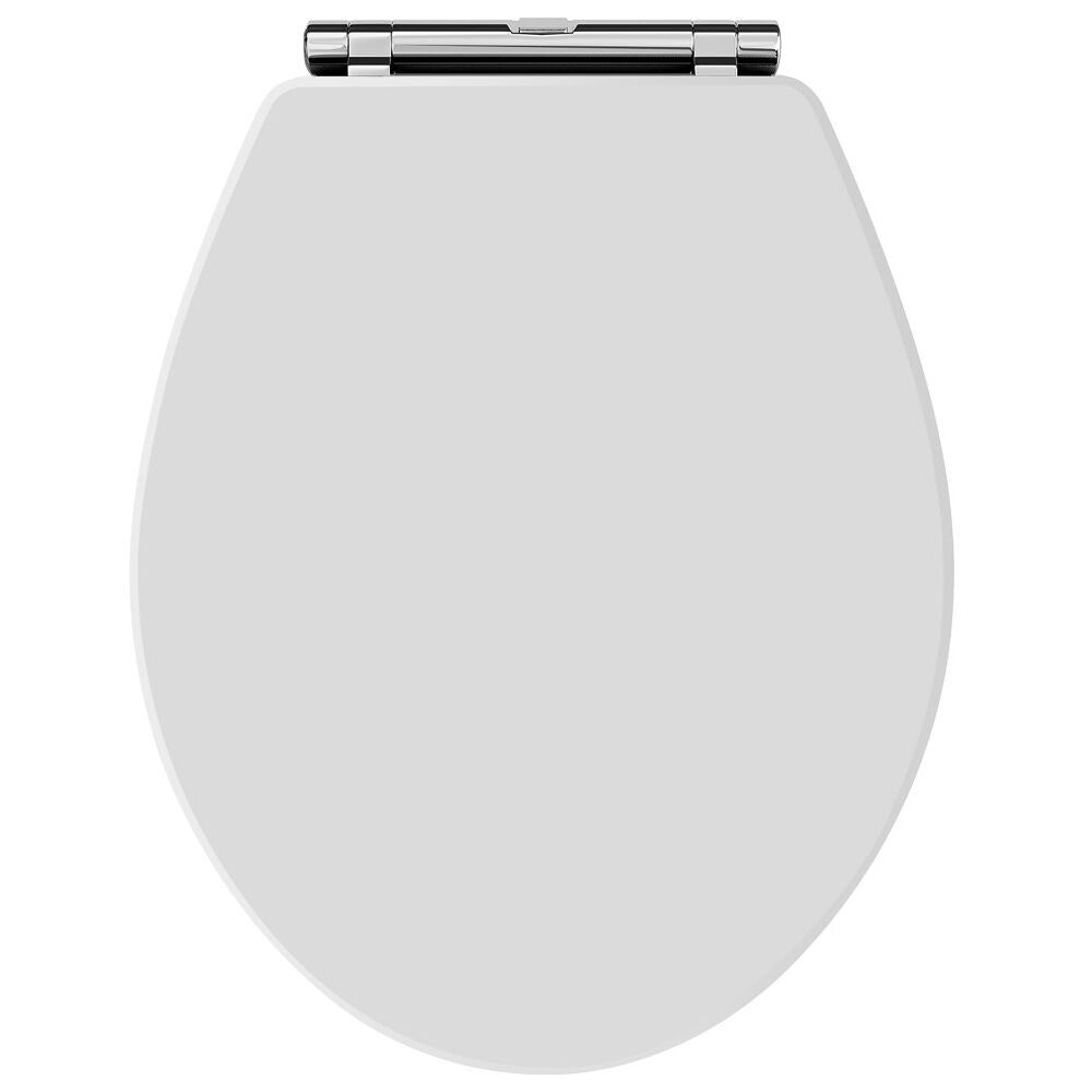 Old London Richmond Round Soft Close Traditional Toilet Seat With Quick Release Hinge