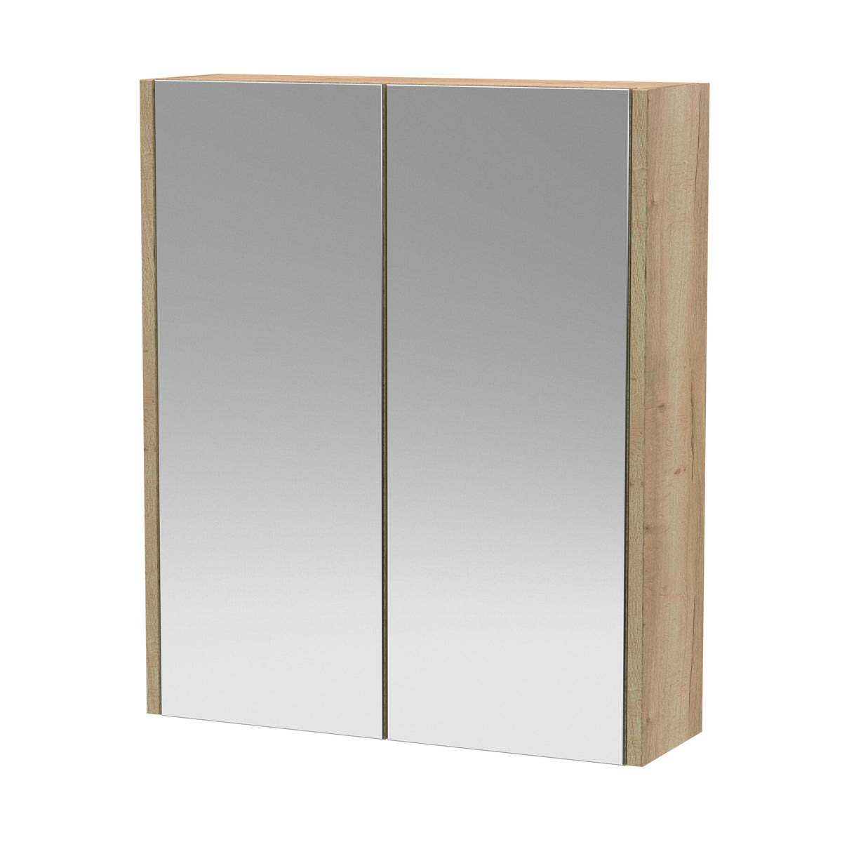Hudson Reed Juno 600mm Wall Hung 50/50 Mirror Cabinet