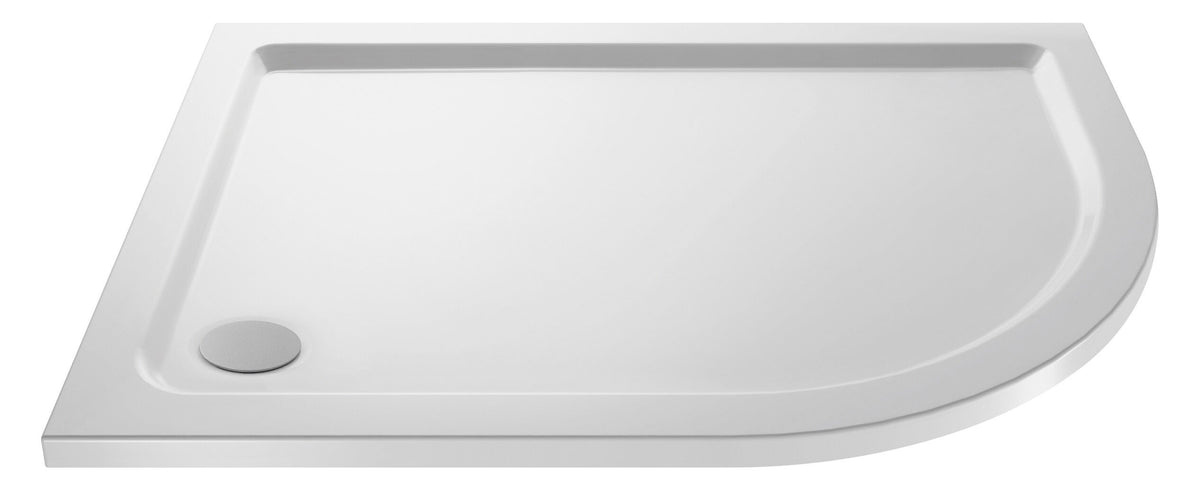 Hudson Reed 1200 x 900mm Slimline Right Hand Offset Quadrant Shower Tray