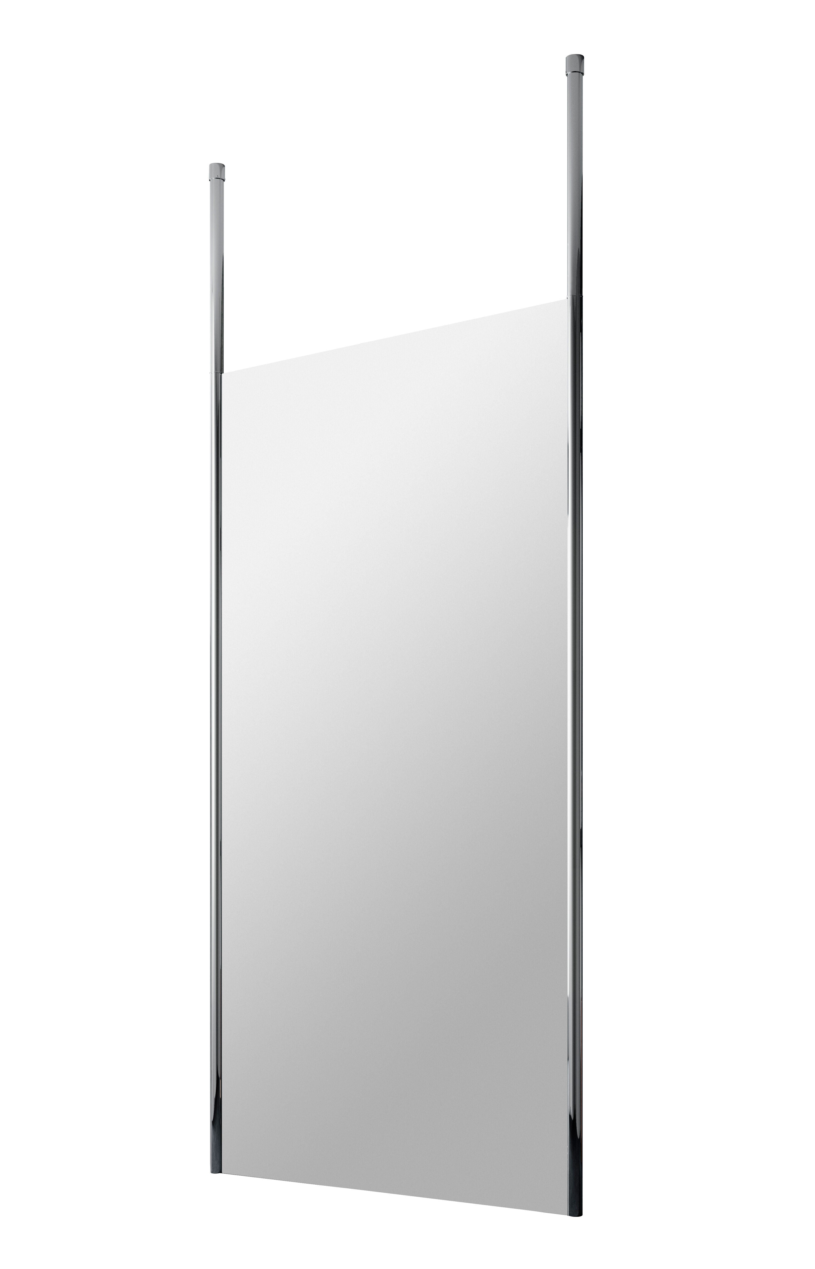 nuie 1100mm Chrome Wetroom Panel