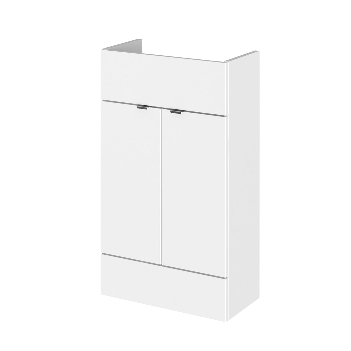 Hudson Reed Fusion 500mm 2 Door Floor Standing Compact Vanity Unit