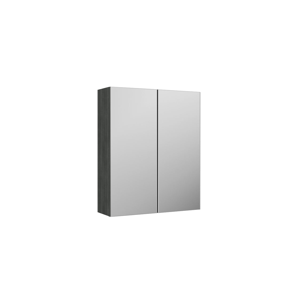 Hudson Reed Fusion 600mm Graphite Grey Woodgrain Wall Hung Storage Unit