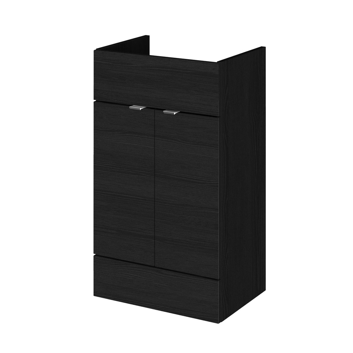 Hudson Reed Fusion 500mm 2 Door Floor Standing Vanity Unit With Laminate Worktop