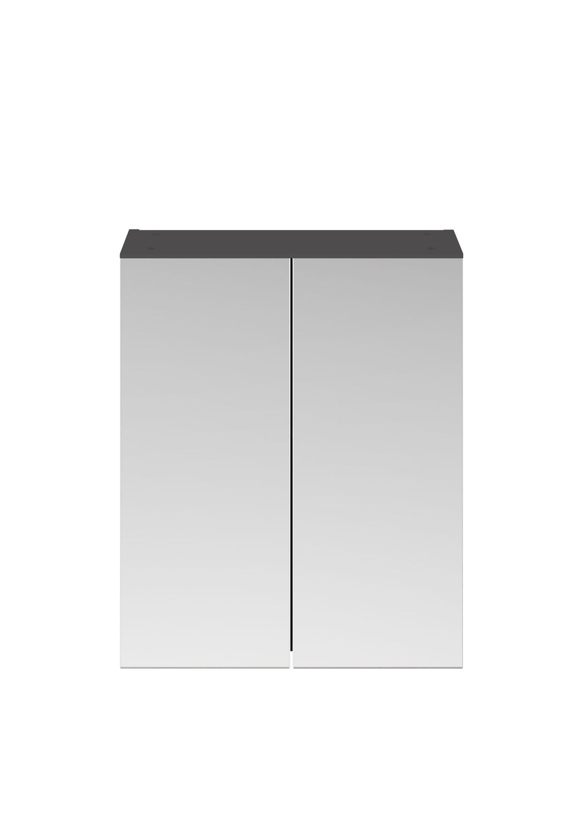 Hudson Reed Fusion 600 x 713mm Fitted Wall Hung Mirror Unit (50/50)