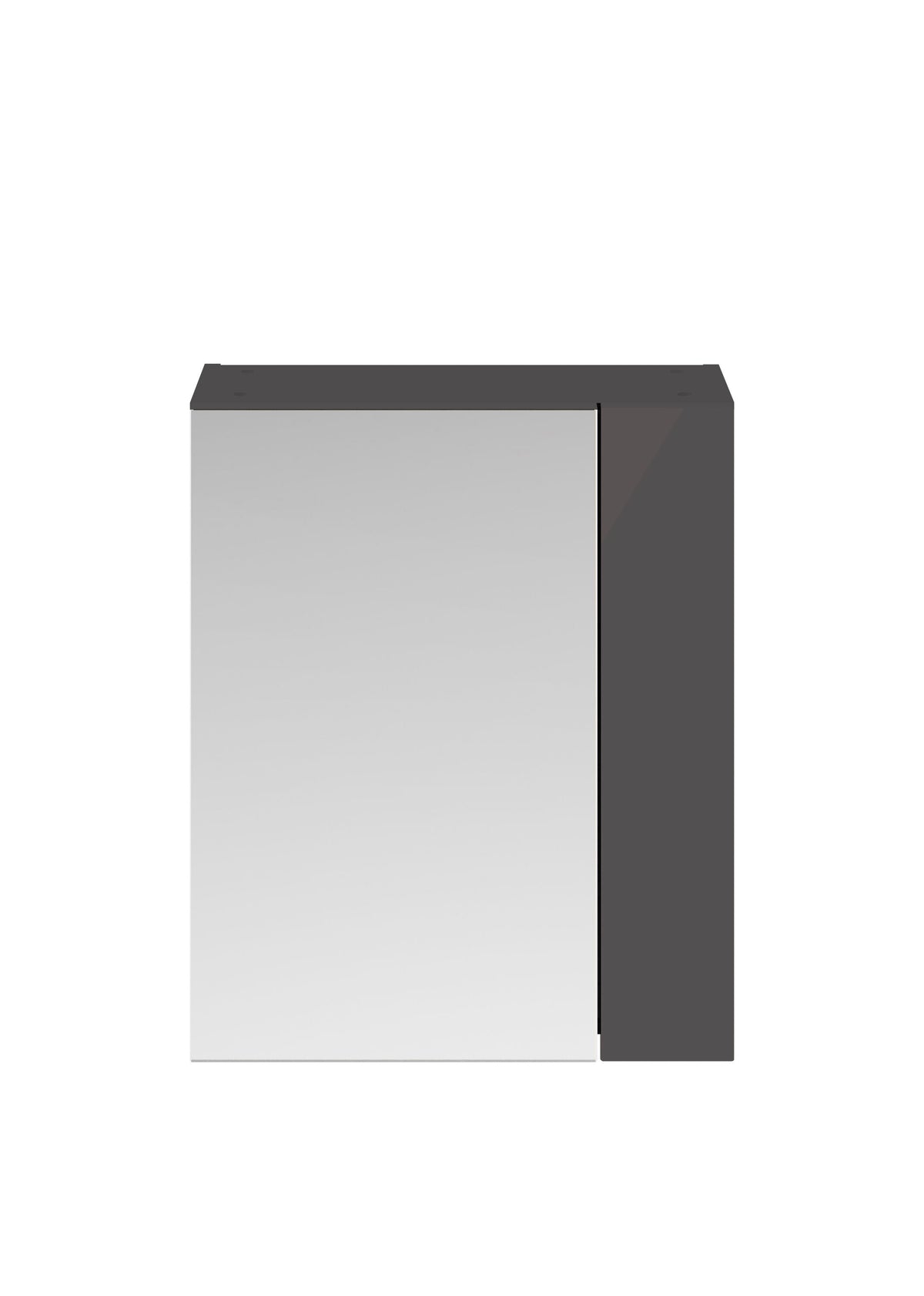 Hudson Reed Fusion 600 x 713mm Fitted Wall Hung Mirror Unit (75/25)