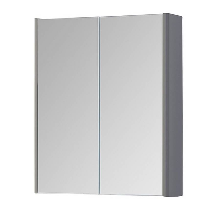 Options 24 500mm Mirror Cabinet Cool Grey - OPT500MIR-CG
