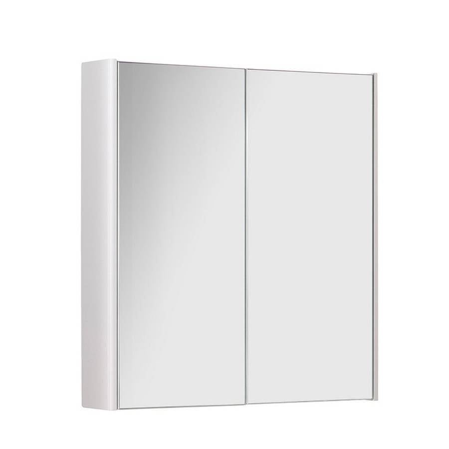 Options 24 500mm Mirror Cabinet White - OPT500MIR-WT